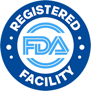 FDA-Registered Facility seal
